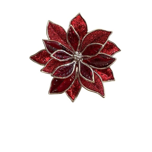 Bath & Body Works Lot of 2 Wallflower Plug ins PRANCING REINDEER and POINSETTIA - Picture 8 of 12